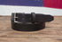 1.25" Full Grain Black Leather Belt